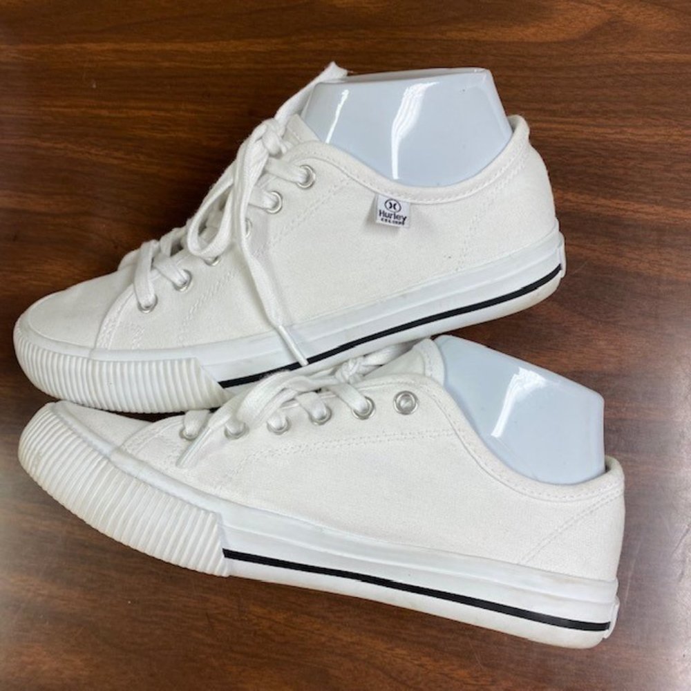 Hurley Carrie Canvas Sneakers Low Top Lace Up, size 6 - Picture 9 of 13